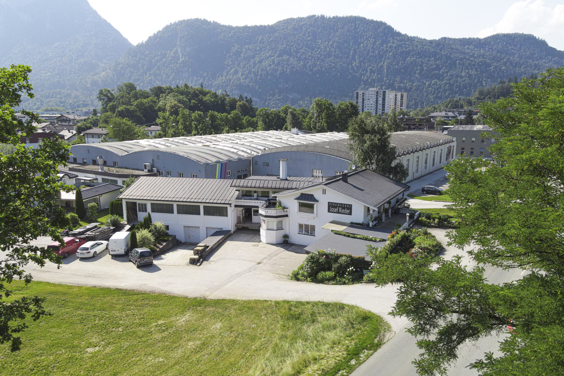 Tischlerei Rieder Luftaufnahme